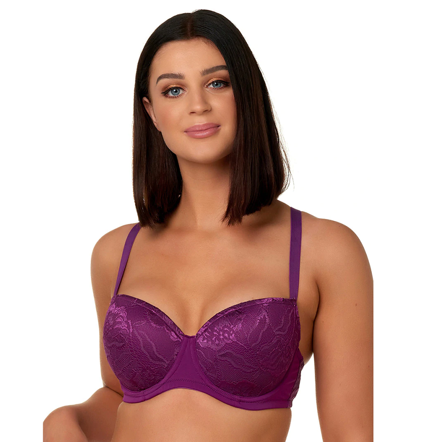 Anna Lace Wired Push-Up Bra A-E, Boutique