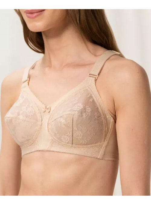 TRIUMPH Doreen+Cotton 01 N bra for strong hold, without underwire