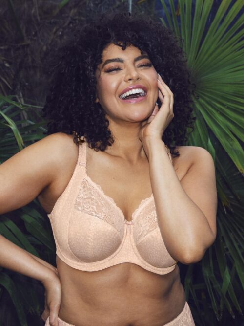 Fantasie Olivia Bra Side Support Underwired Full Cup Bras Lined Lace  Lingerie
